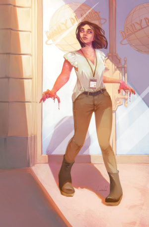 Superman Vol. 6 #3 Hélène Lenoble Variant textless