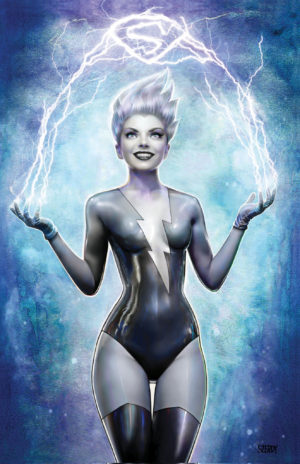 Superman Vol. 6 #4 Livewire Variant Textless